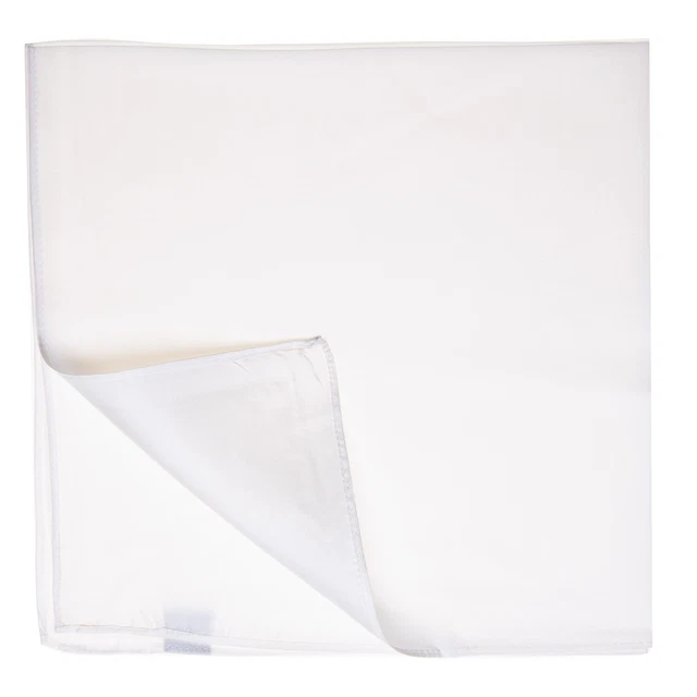 Pañuelo Blanco Natural Blanco Twillseide 70x70cm