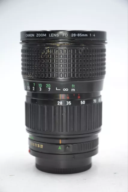 Canon FD 28-85mm f4 Macro Lens See Description