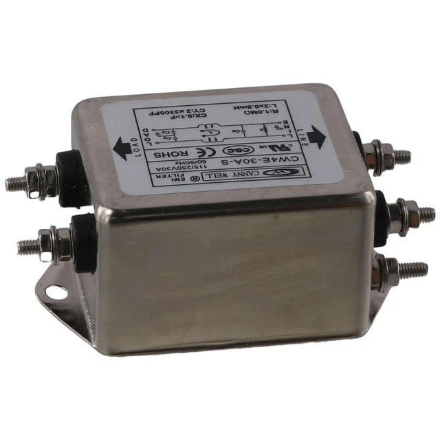 Termianl Power EMI Filter Single-Phase Line-Conditioner  Switch Power Supply