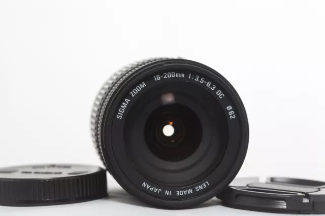 Sigma 18-200Mm F/3,5-6,3 Dc Zoom Lens . Objetivo Canon Eos Ef-S