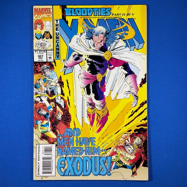Uncanny X-MEN #307 Bloodties Part 5 of 6 Avengers Marvel Comics 1993