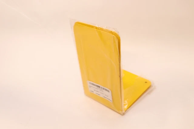 Acrimet Premium Bookends Metal Polished Yellow 4" x 3" x 6" 294.6