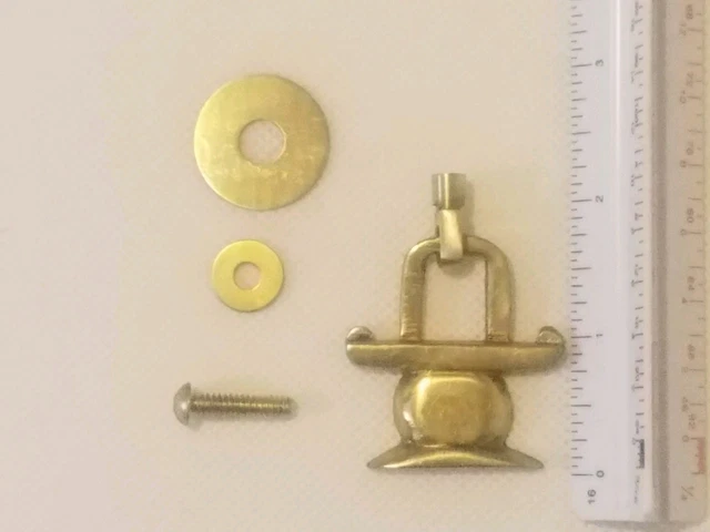 Set Of 8 New Chinese Brass Cabinet Drawer Door Pull Furniture Hardware