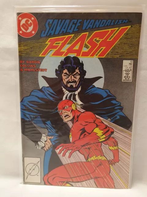 The Flash (Vol. 2) #13 VF+ 1st Print DC Comics 1988 [CC]