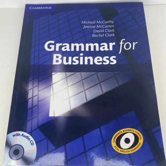 Grammar for Business by Michael McCarthy (2009, Compact Disc  Paperback VGC