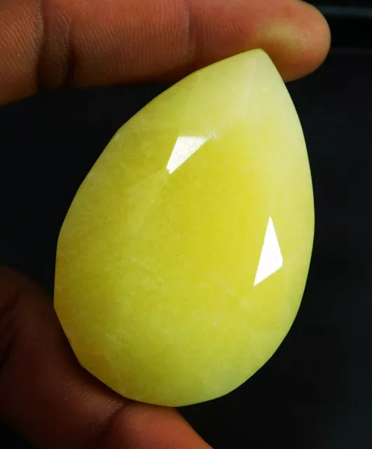 386.50 Ct Natural Precious Yellow African Sapphire Loose Rough Gemstone Rod!!