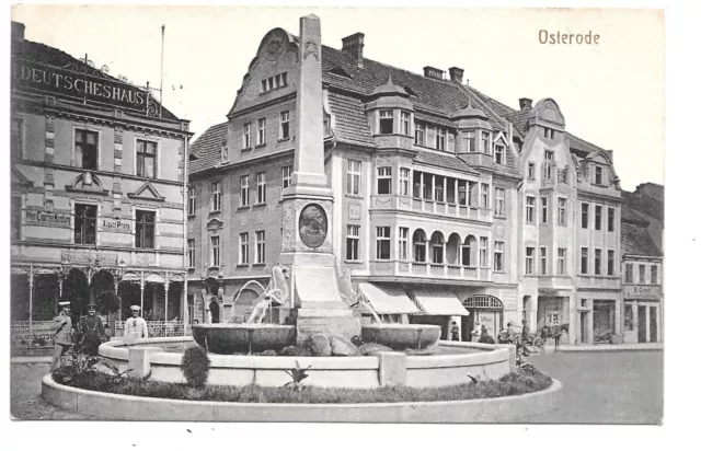 Postkarte - Osterode (Ostroda)