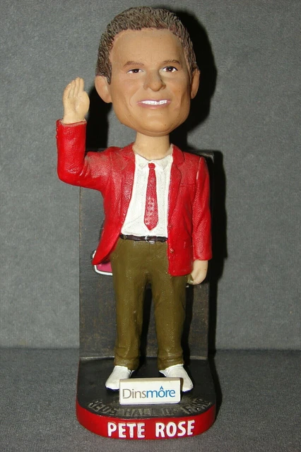 Pete Rose Bobblehead Cincinnati Reds Hall of Fame 2016 Dinsmore