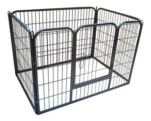 Bunny Business Heavy Duty Puppy Play Pen/ Rabbit Enclosure, Small, Gunmetal Grey