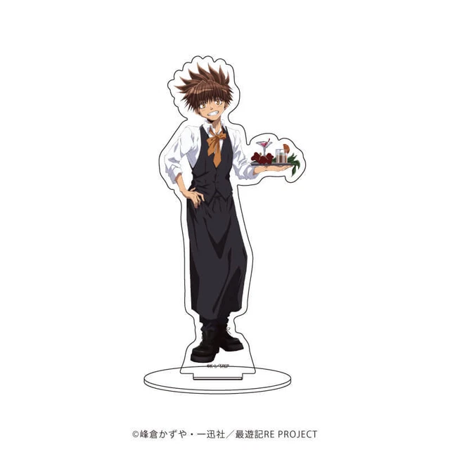 Presale Saiyuki RELOAD ZEROIN Son Goku Cafe ver. Acrylic Stand Figure Japan LTD