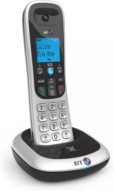 BT 2200 Cordless Landline House Phone with Nuisance Call Blocker, Single Handset