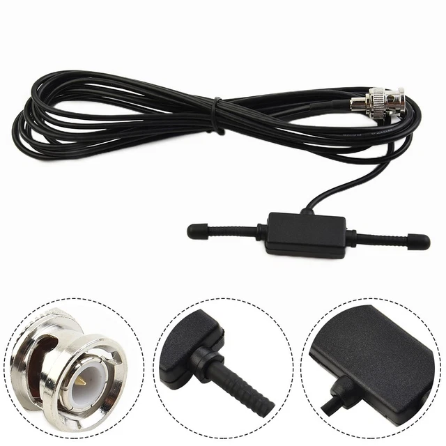 Antenne Souple Double Bandes 144MHz/430MHz - Connecteur SMA Mâle - Pour Talkie-walkie Baofeng, Wouxun, TYT - Gain 2,15 DBi