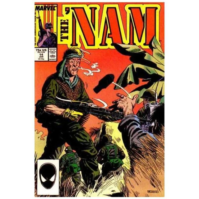 Nam (1986 series) #14 in Very Fine condition. Marvel comics [v.