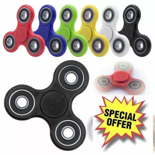 Figit Fidget Figet Finger Tri Spinner Hand Focus Spin Edc Stress Adhd Autism Toy 2