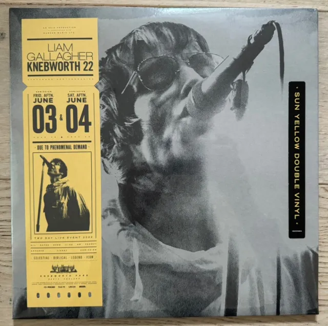 Knebworth 22 by Liam Gallagher (Vinyl, 2023, Warner Records) - New and Sealed