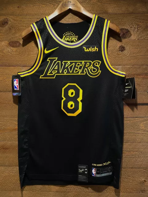 2018 Nike LA Lakers Kobe Bryant City Edition Mamba Jersey Sz XXL 2XL AJ6432  011
