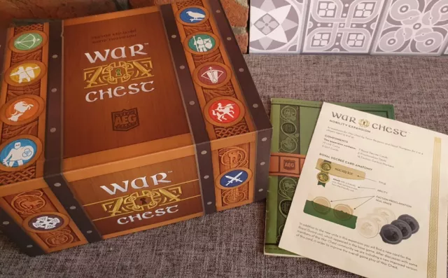 War Chest Board Game Bundle Includes: Warchest Base Game and Nobility Expansion