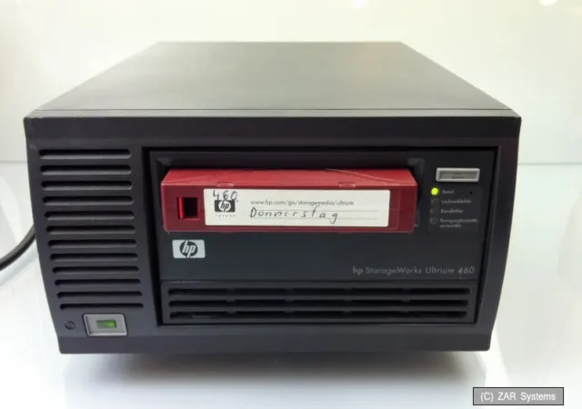 HP LTO Q1520A STREAMER 200GB / 400GB EXTERN, SCSI, LTO, BULK, mit Band, 1A