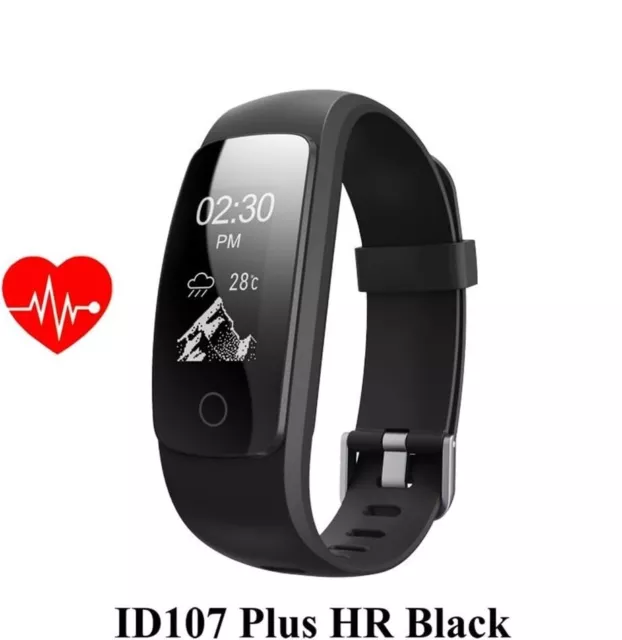 HR Plus Smart Armband Armband Pulsmesser Sport Cardio Fitness Tracker Bluetooth