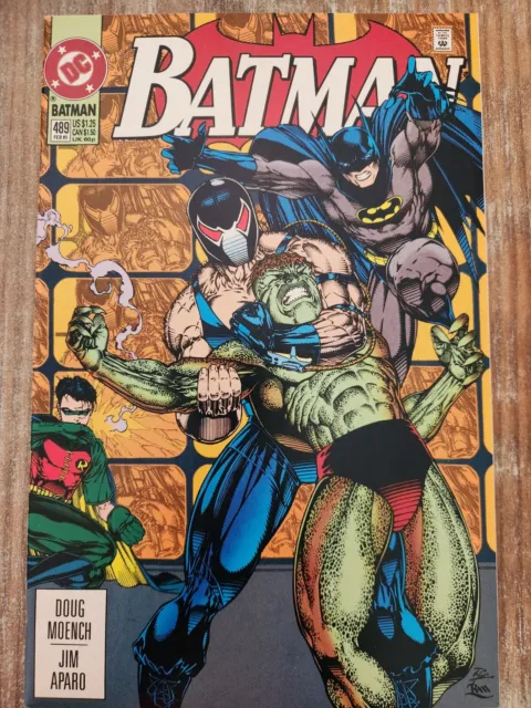 Batman #489 (1993) - VF/NM - 2nd Bane App. - 1ST Azrael as Batman | Robin | DC