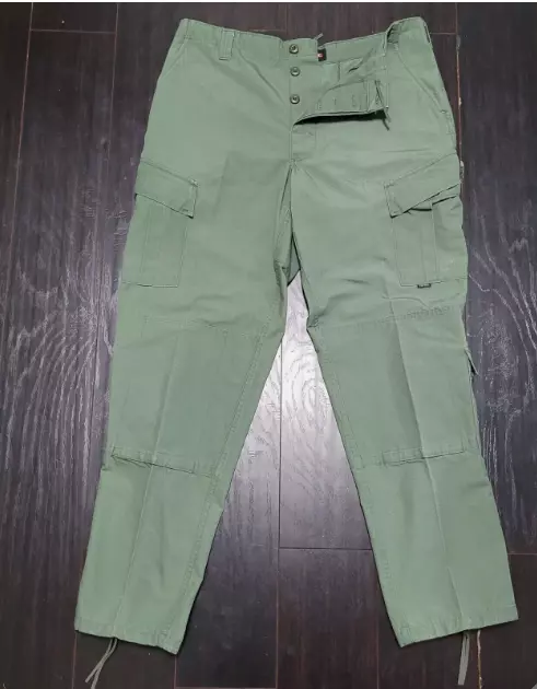 Tru-Spec Green Tactical Response Uniform Cargo Pants Mens Large-Long Ripstop