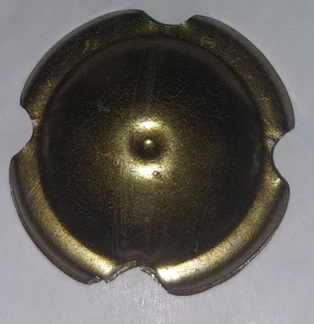 Ancienne capsule de champagne générique Encoche BRONZE N°3a cote 26e Très Rare