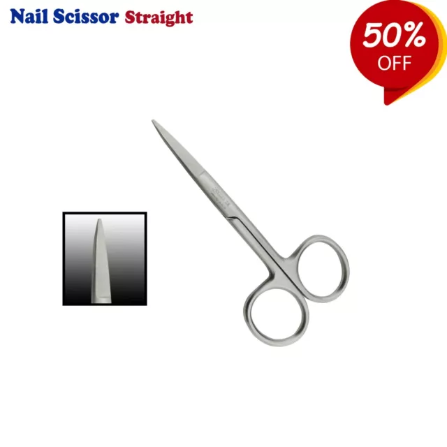 Chiropody instruments Podiatry Cuticle Finger Toe Nail Scissor Straight Manicure