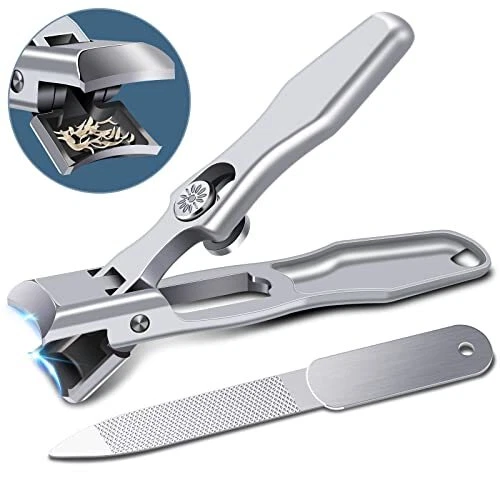 Coupe Ongle Professionnel DRMODE Ouverture de la Mâchoire Pince Ongle sans éc...