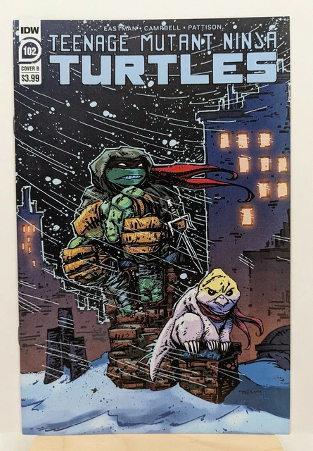 TEENAGE MUTANT NINJA TURTLES #102 Eastman Cover B NM IDW 2011 TMNT