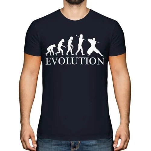 Ninja Evolution Of Uomo T-Shirt Regalo Arti Marziali