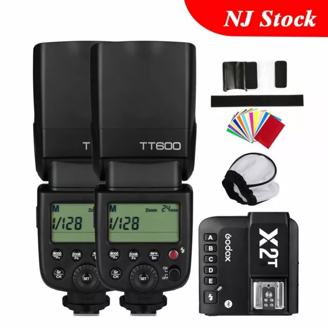 Godox 2.4G TT600 Speedlite X2T-C/F/N/O/P/S Bluetooth Transmitter For Sony Fuji