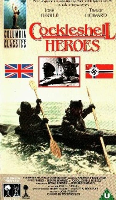 VHS Cockleshell Heroes - Classic British War Film (VHS/PAL) [VHS Tape]