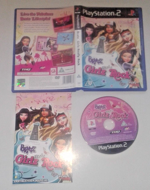 BRATZ GIRLZ REALLY Rock PS2 Jeu Sony PlayStation 2 PAL UK/EU VAT INC