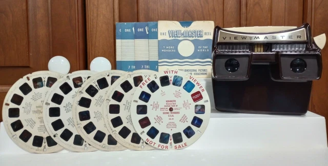 VINTAGE 1950'S SAWYER’S Model F View-Master Lighted Stereo Viewer w ...