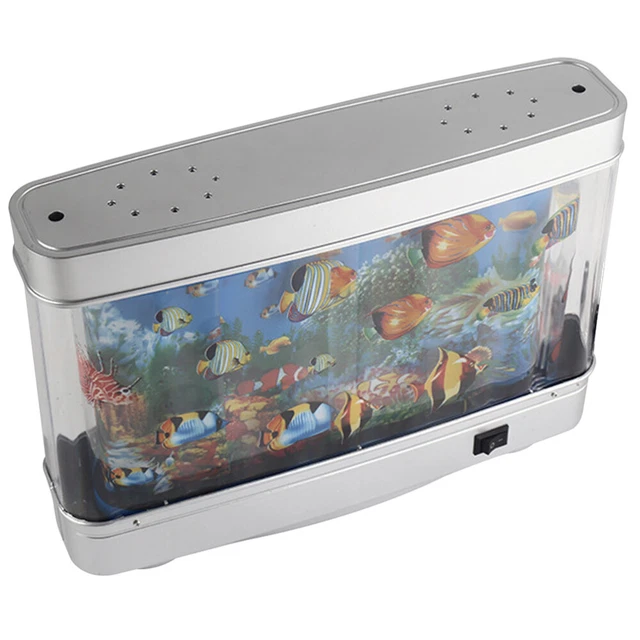 Lámpara artificial para peces lámpara decorativa para acuario lámpara tanque para el hogar