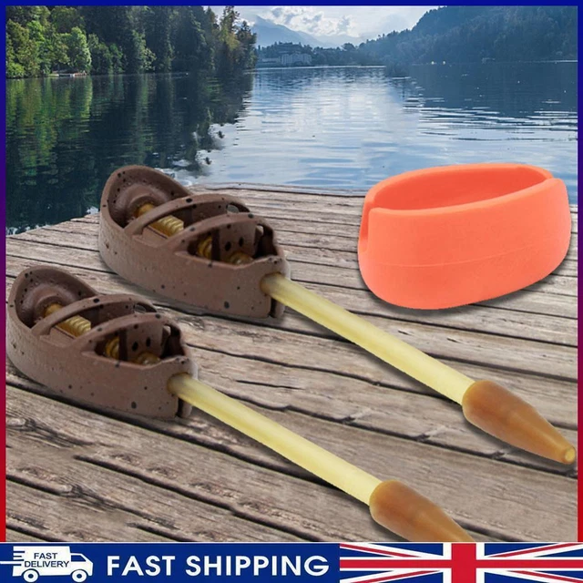 Set Di 3 Alimentatori Per Pesca Alla Carpa Con Stampo A - Foto 4