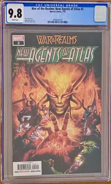 War of the Realms: New Agents of Atlas #2 - 2019 - 1st Sword Master - CGC 9.8