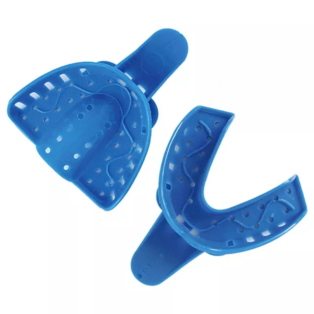 Dental Impression Trays Perforated - Upper & Lower - Small Medium Large