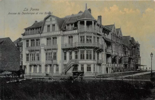 LA PANNE - avenue de Dunkerque et Rue Bonzel