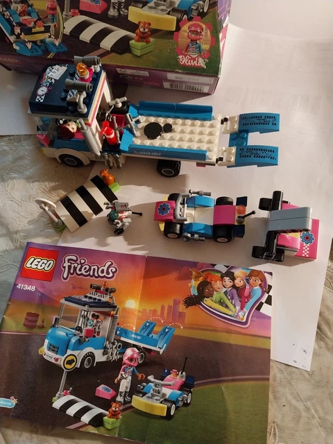 LEGO FRIENDS 41348 Olivia Camion Karting Avec Boite Et Notice EUR 16,00 - PicClick FR
