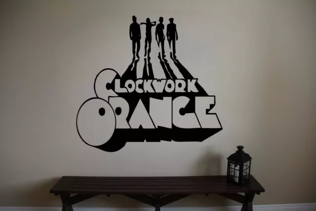 Clockwork Orange Movie Vinyl Wall Sticker Decal 25 in w x 20 in h