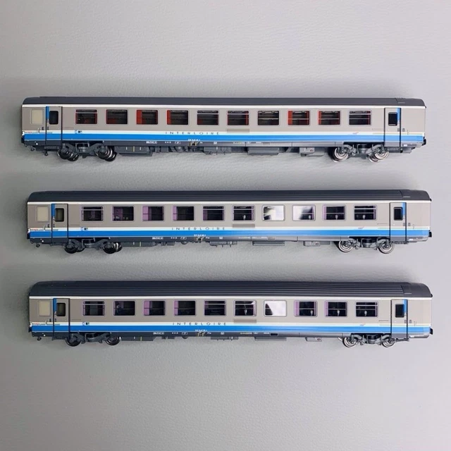 LS MODELS 41204 - Set 3 Voitures VTU A8/B91/B91 Interloire - Neuf En Boîte