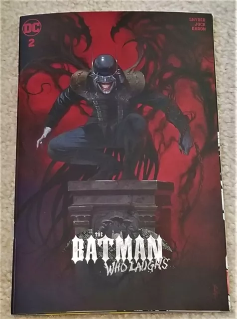 Batman Who Laughs 2 Riccardo Federici Exclusive He Has Wings Winged Variant Hot!