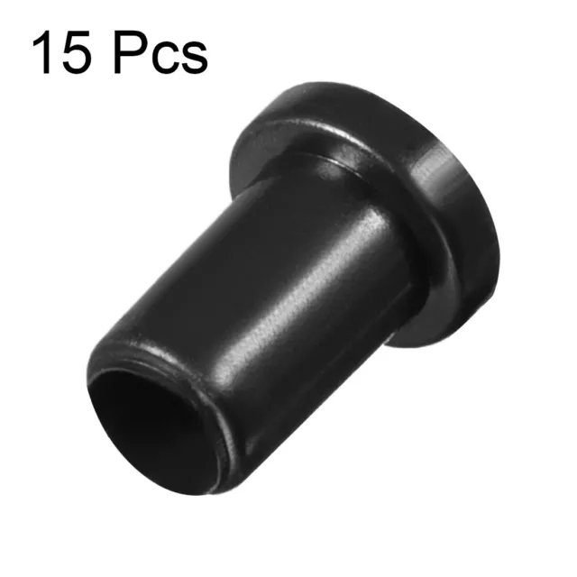15Pz. 5mm ID PVC serracavo cavo protezione avvio manicotto cavo nero tubo 2