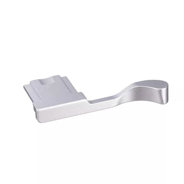Thumb UP Rest Grip Hot Shoe Cover For Fujifilm Fuji X100F X100T X-A5 X-A3 Silver