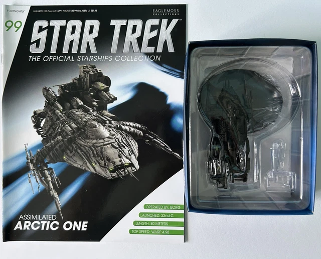 EAGLEMOSS Star Trek Starships Issue 99 - Assimilated Arctic One NEW