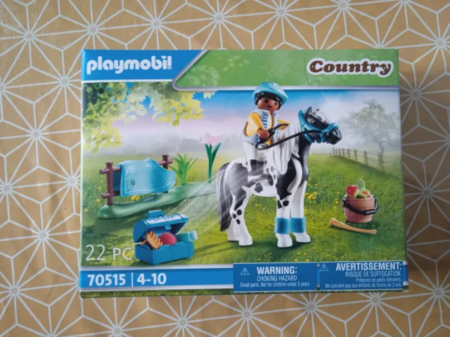 Playmobil Country Cavalier Et Poney Lewitzer