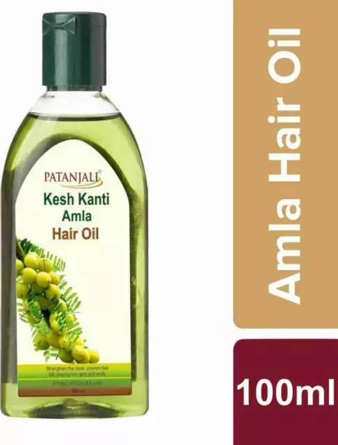 Patanjali Kesh Kanti Amla Aceite para Cabello, 100ml/3.38 Fl OZ (Pack De 1)