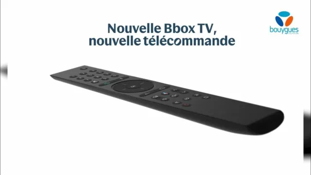 TELECOMMANDE Bbox 4K ULTYM -Bouygues ,NEUVE+2 Piles NEUVE Envoi En Suivi  Rapid