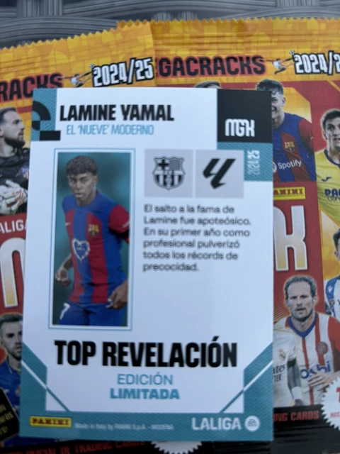 LAMINE YAMAL 2024/25 Panini Mgk Megacracks La Liga £9.99 - PicClick UK